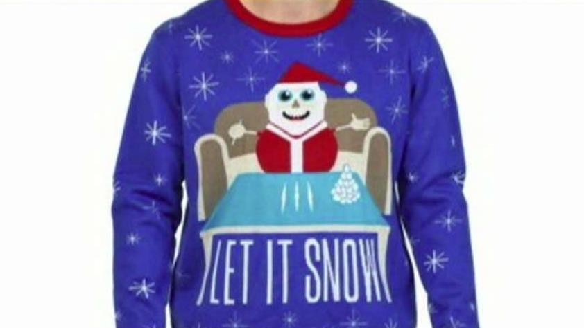 Walmart apologizes for 'cocaine Santa' sweater