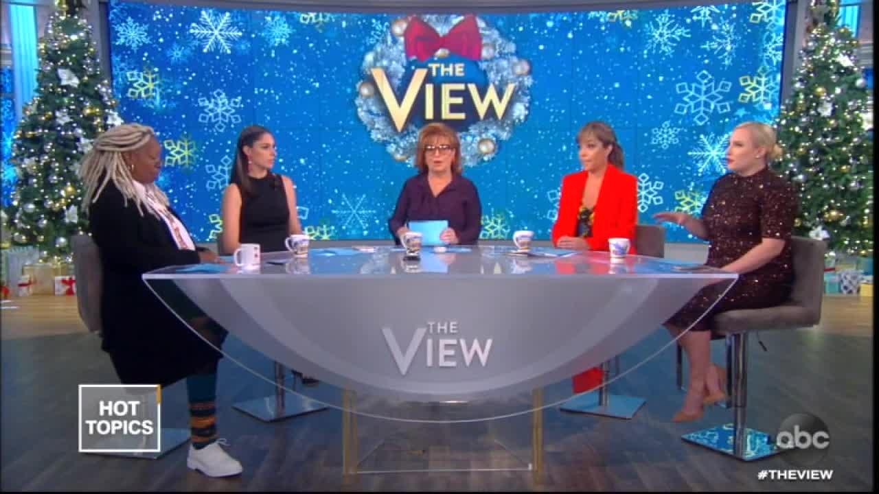 'The View' gets heated as Whoopi Goldberg and Meghan McCain clash on impeachment