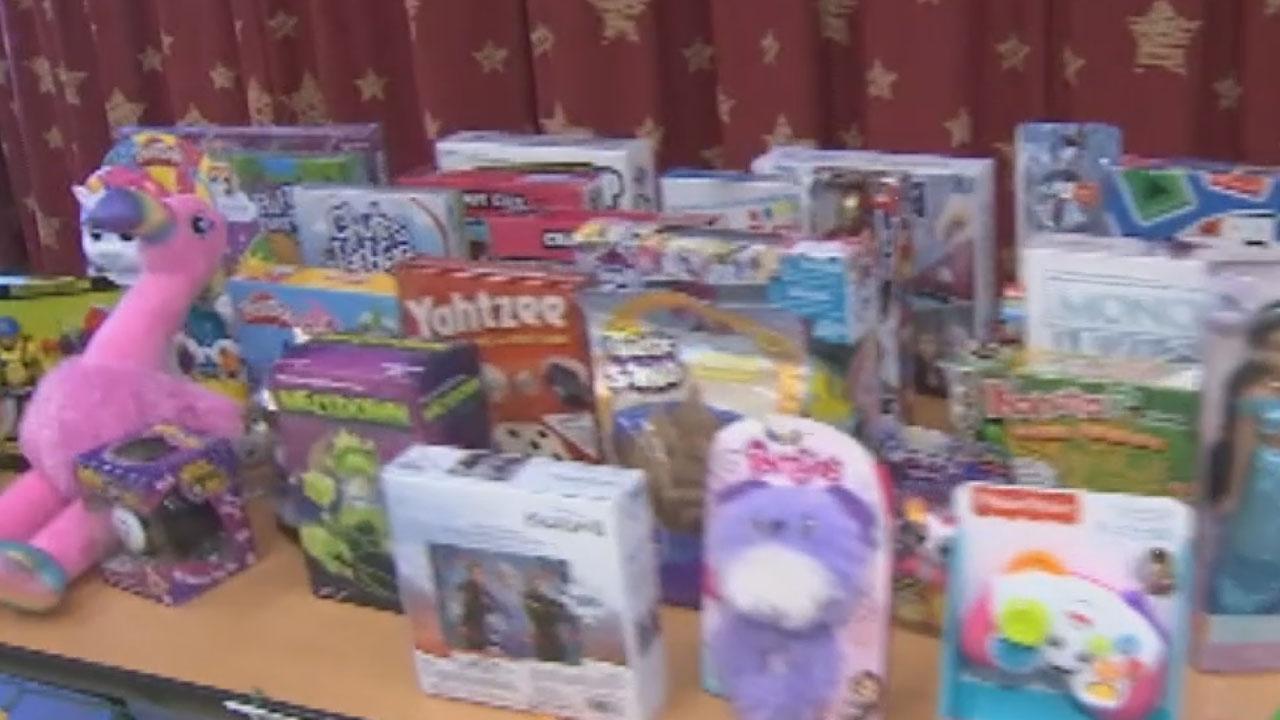 Toy drive brightens the holidays for patients at children's hospital in Arizona