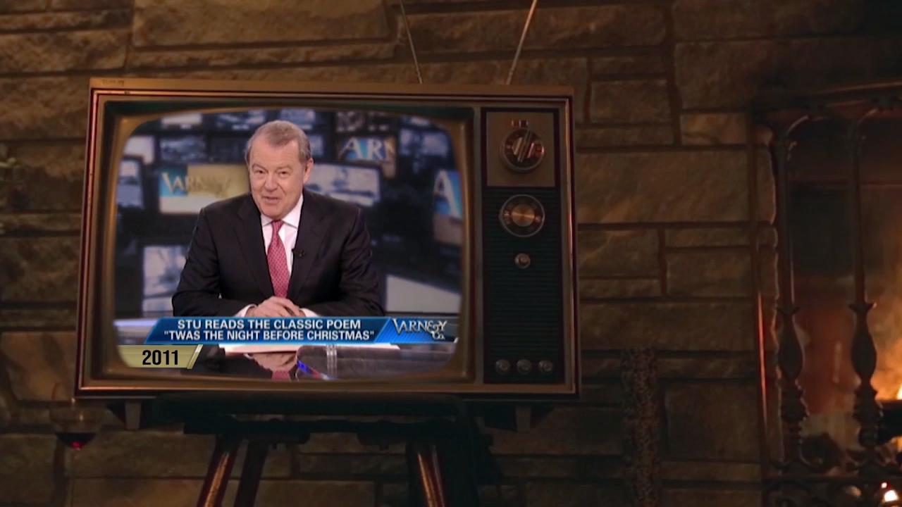 Varney reads 'Twas the Night Before Christmas to his grandkids on his show
