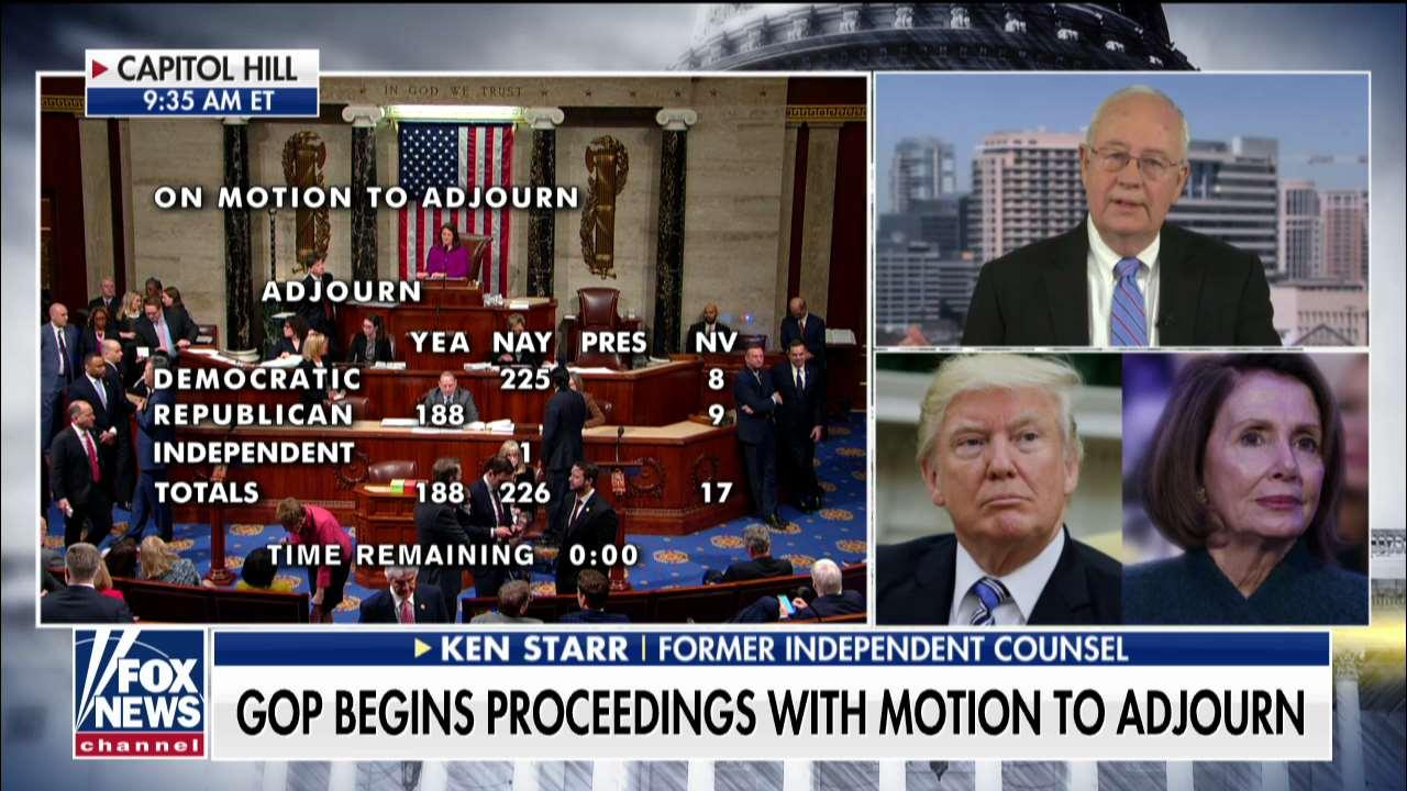 Ken Starr: Evidence to impeach a president should be 'overwhelming' and this is not