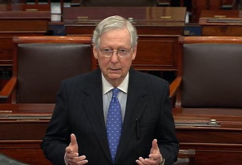 Leader McConnell: Dems 'partisan crusade' began before Trump was elected