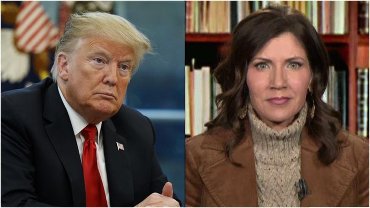 Gov. Kristi Noem praises White House for not letting impeachment circus derail Trump's agenda