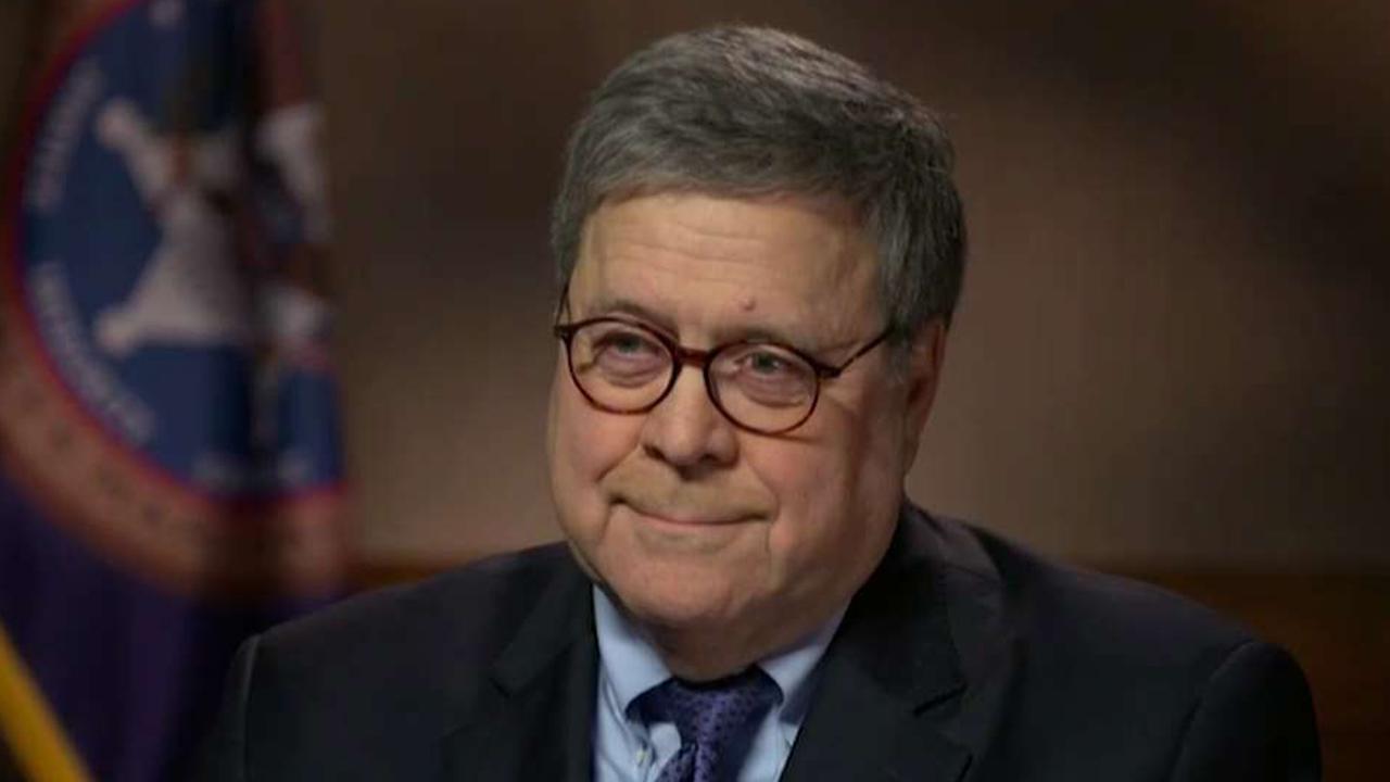 Attorney General William Barr on impeachment, DOJ inspector general Horowitz's report on FISA misconduct