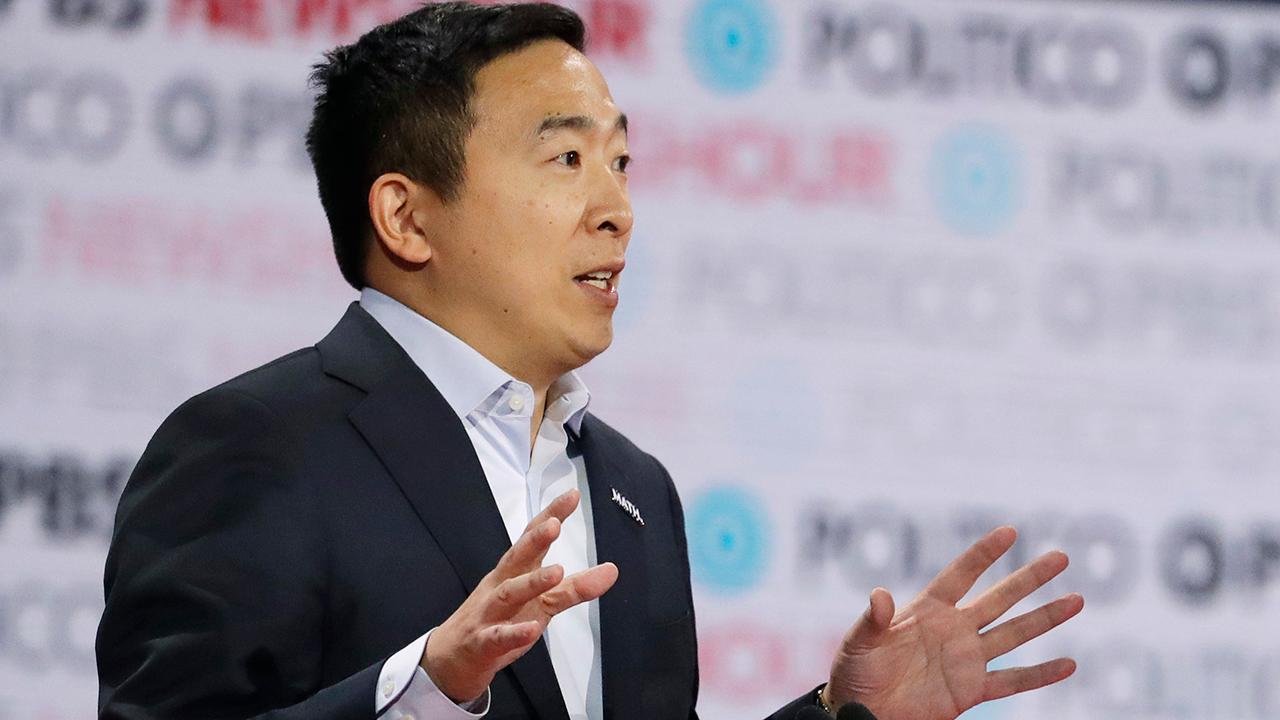 Andrew Yang calls out Democrats for impeachment hysteria