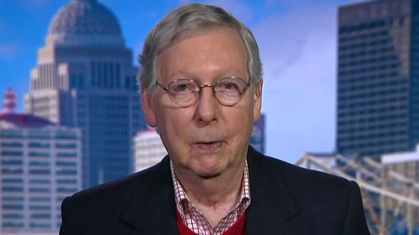 Sen. Mitch McConnell calls Nancy Pelosi's decision to withhold articles of impeachment an 'absurd position'