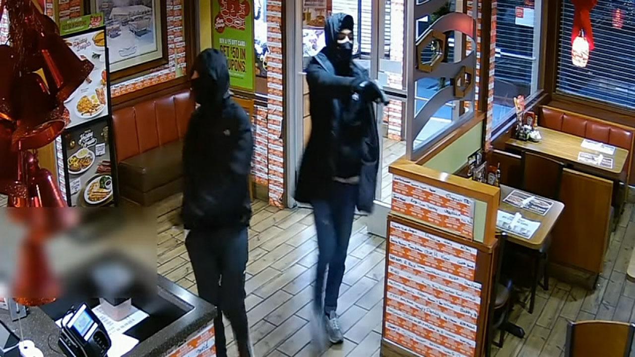 Virginia Police release surveillance video of suspects wanted in a deadly shooting at Denny’s shooting