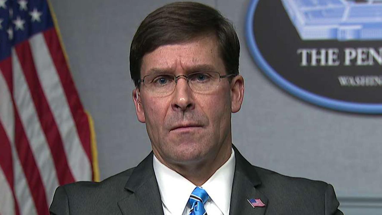 Defense Secretary Esper: We are going to defend ourselves and our interests in Baghdad