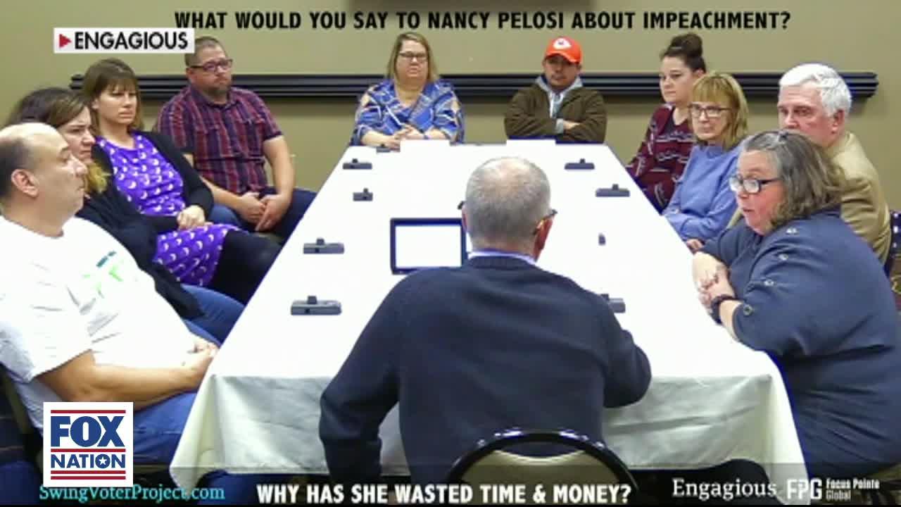Michigan 'swing voters' focus group rips Democrats and Pelosi over impeachment push