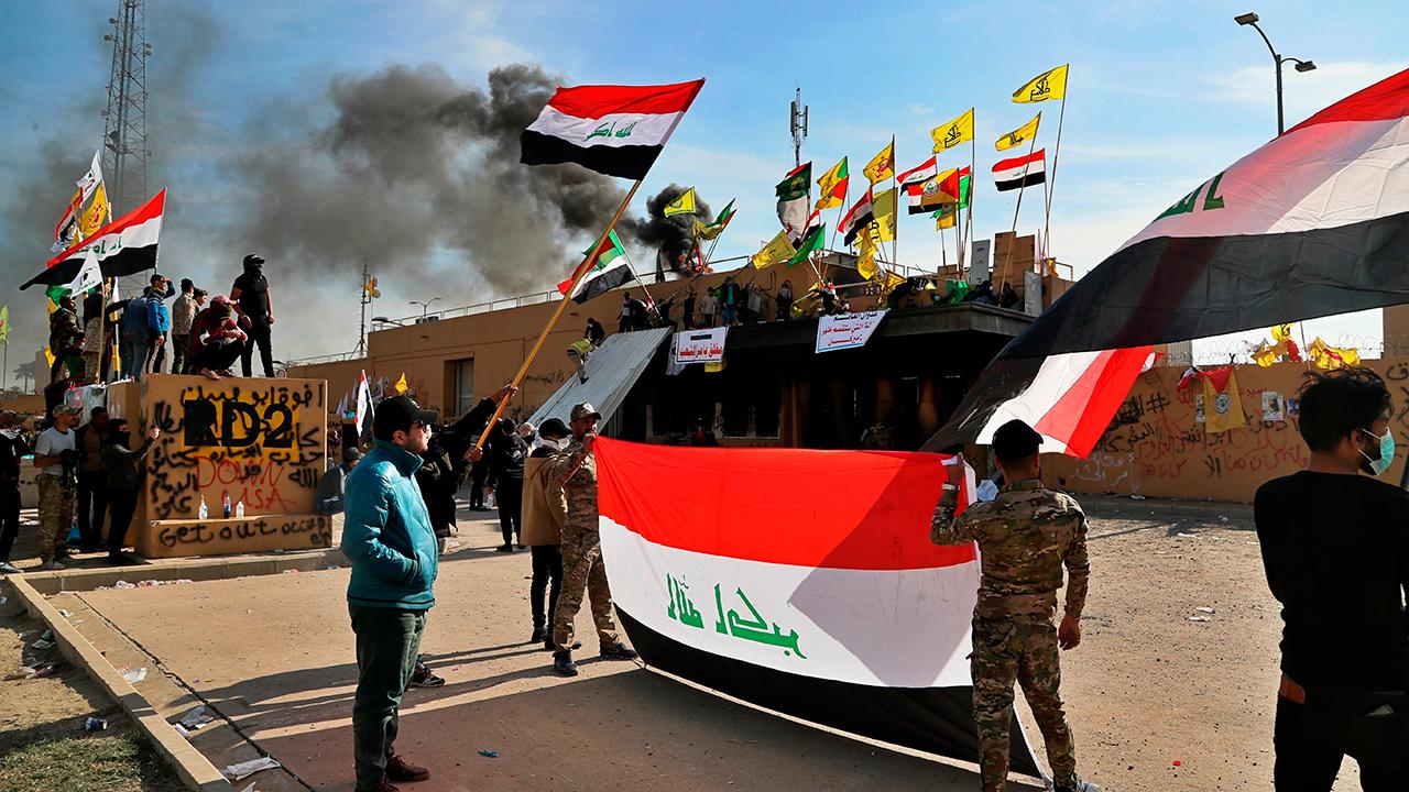 Iran-backed militiamen withdraw from siege of US Embassy in Baghdad as more American troops deployed