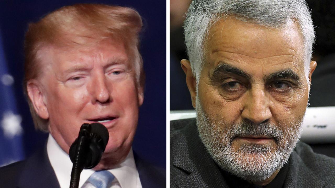 President Trump defends his decision to take out Qassem Soleimani