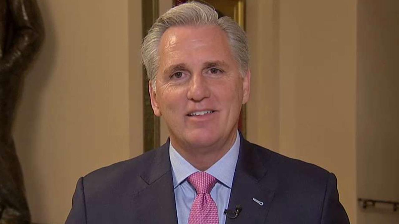Rep. McCarthy on impeachment delay: Pelosi is realizing how weak her case is