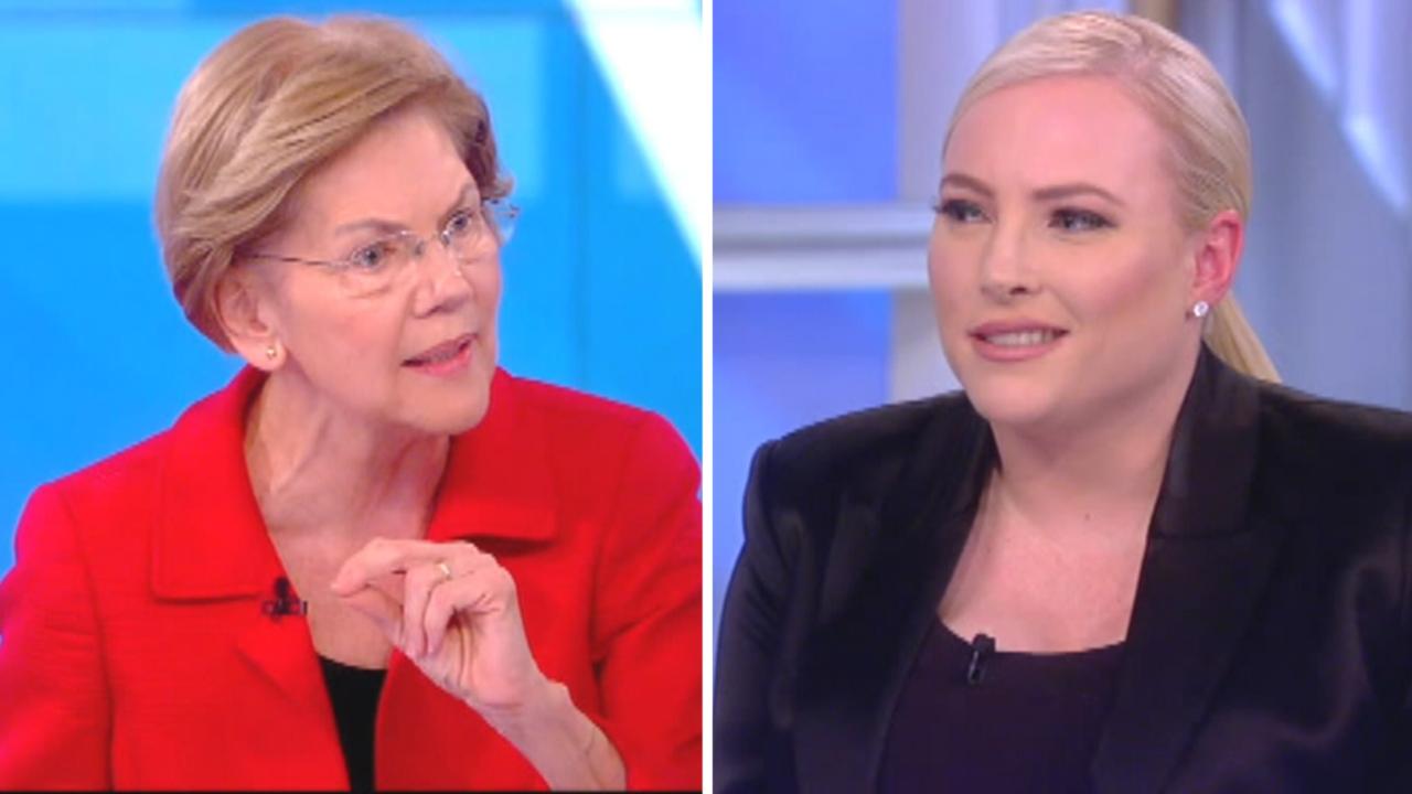 Meghan McCain confronts Elizabeth Warren on response to Iran strike