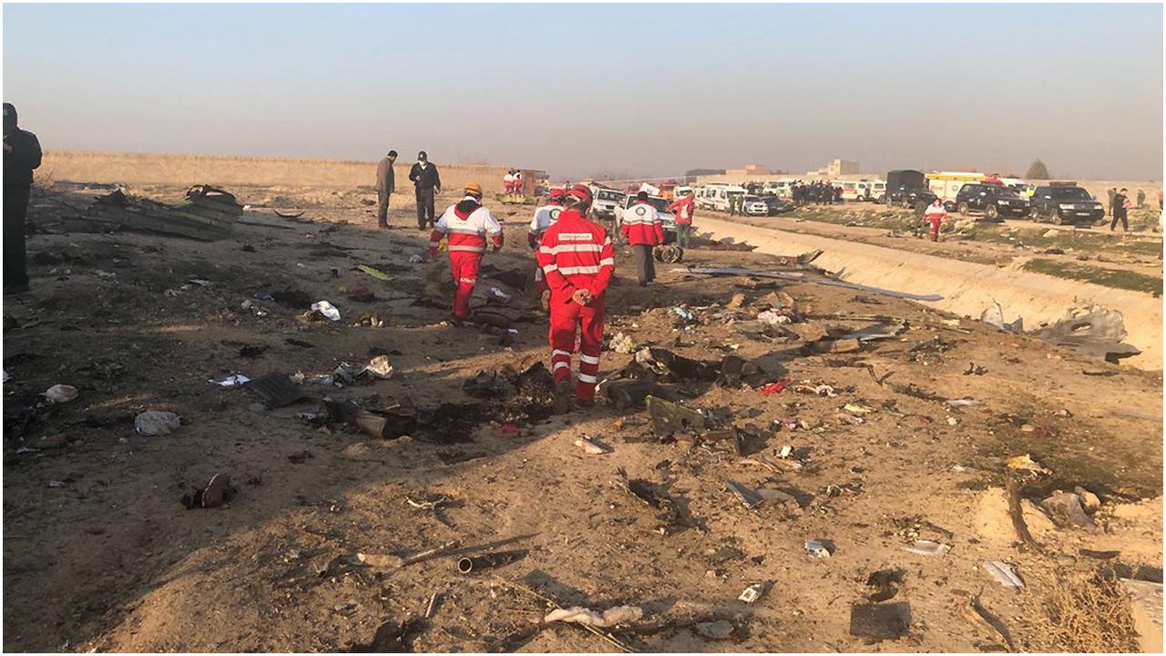 Ukrainian passenger jet crashes near Tehran