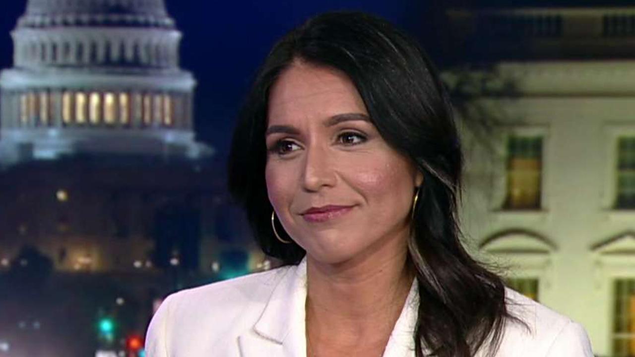Rep. Tulsi Gabbard says Hillary Clinton is a warmonger, calls for US withdrawal from Iraq and Syria