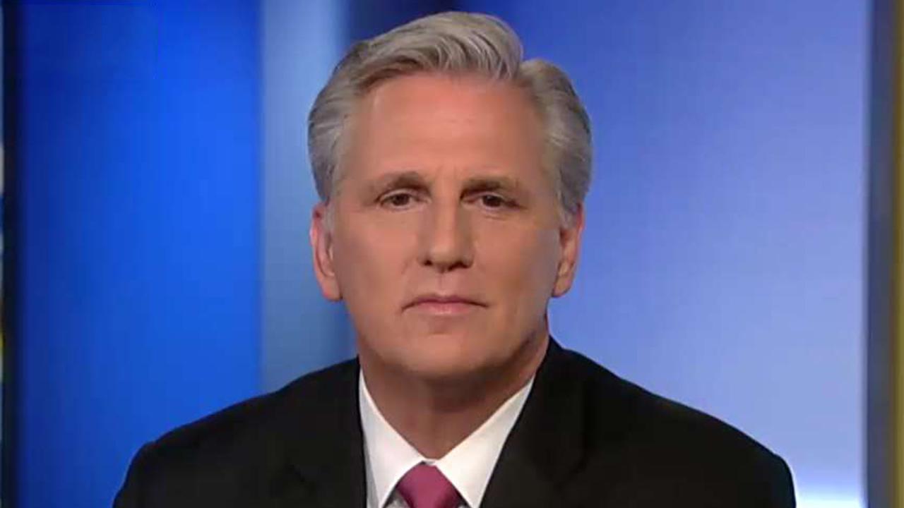 Rep. Kevin McCarthy on Nancy Pelosi's impeachment strategy, Democrats' response to Iran intel briefing