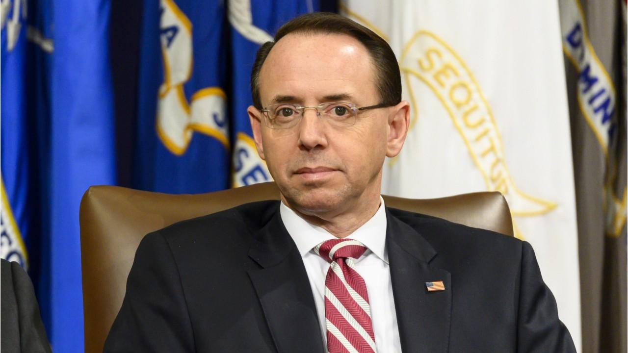 Reports: Rod Rosenstein lands job with corporate law firm