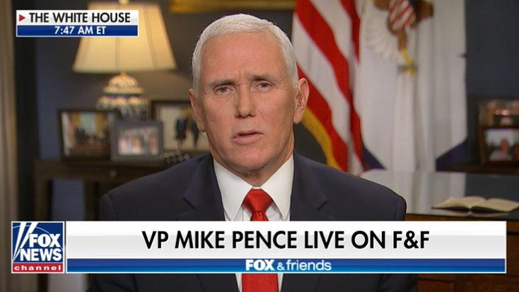 Pence: Impeachment exposes 'sham process' to America