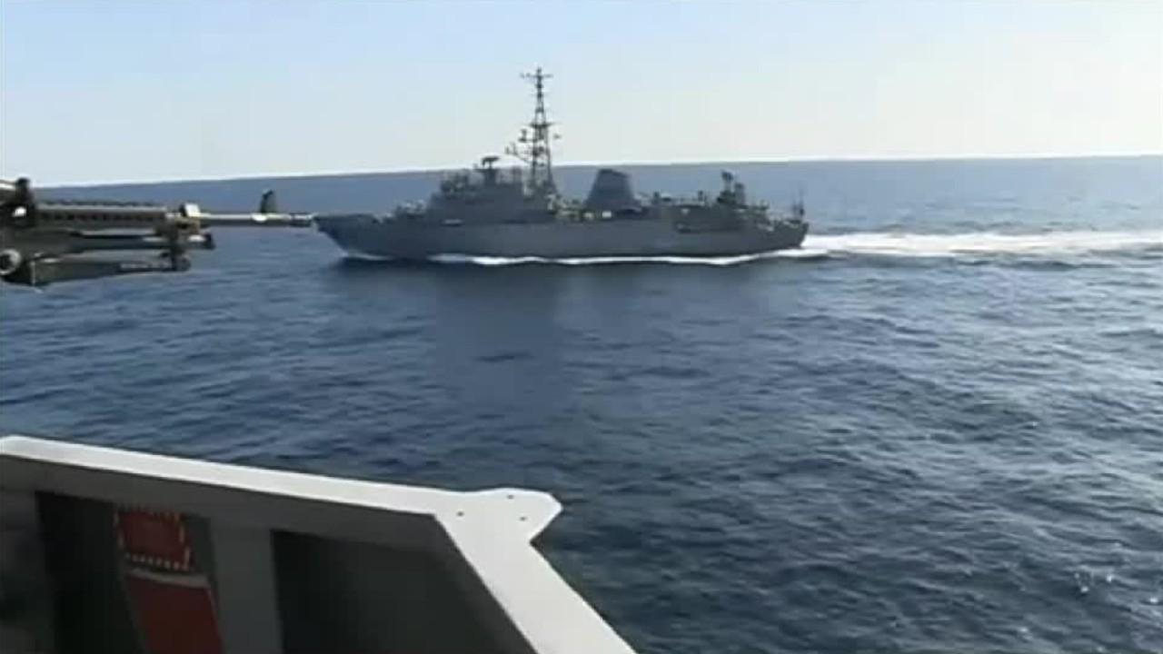 US NAVY: Russian spy ship ‘aggressively’ risks collision with US warship in North Arabian Sea