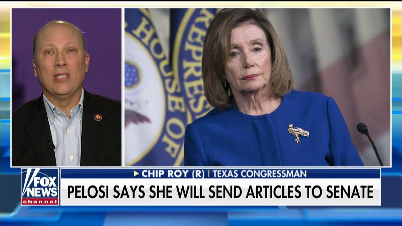 Rep. Chip Roy hits Pelosi's impeachment stall