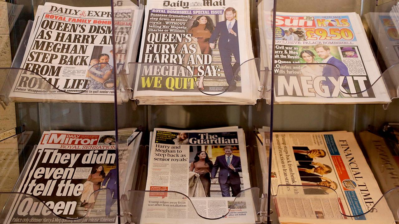 Harry, Meghan Markle flee tabloids