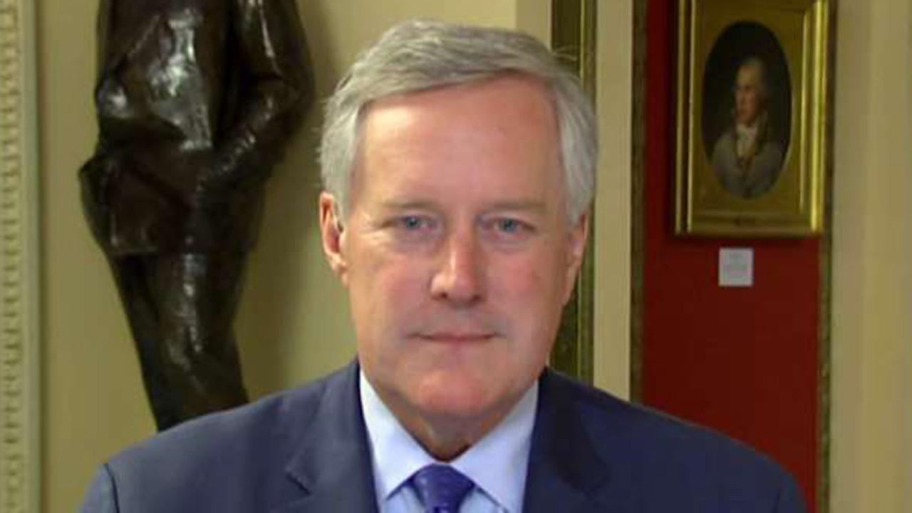 Rep. Mark Meadows says Nancy Pelosi knows President Trump can't be defeated at the ballot box
