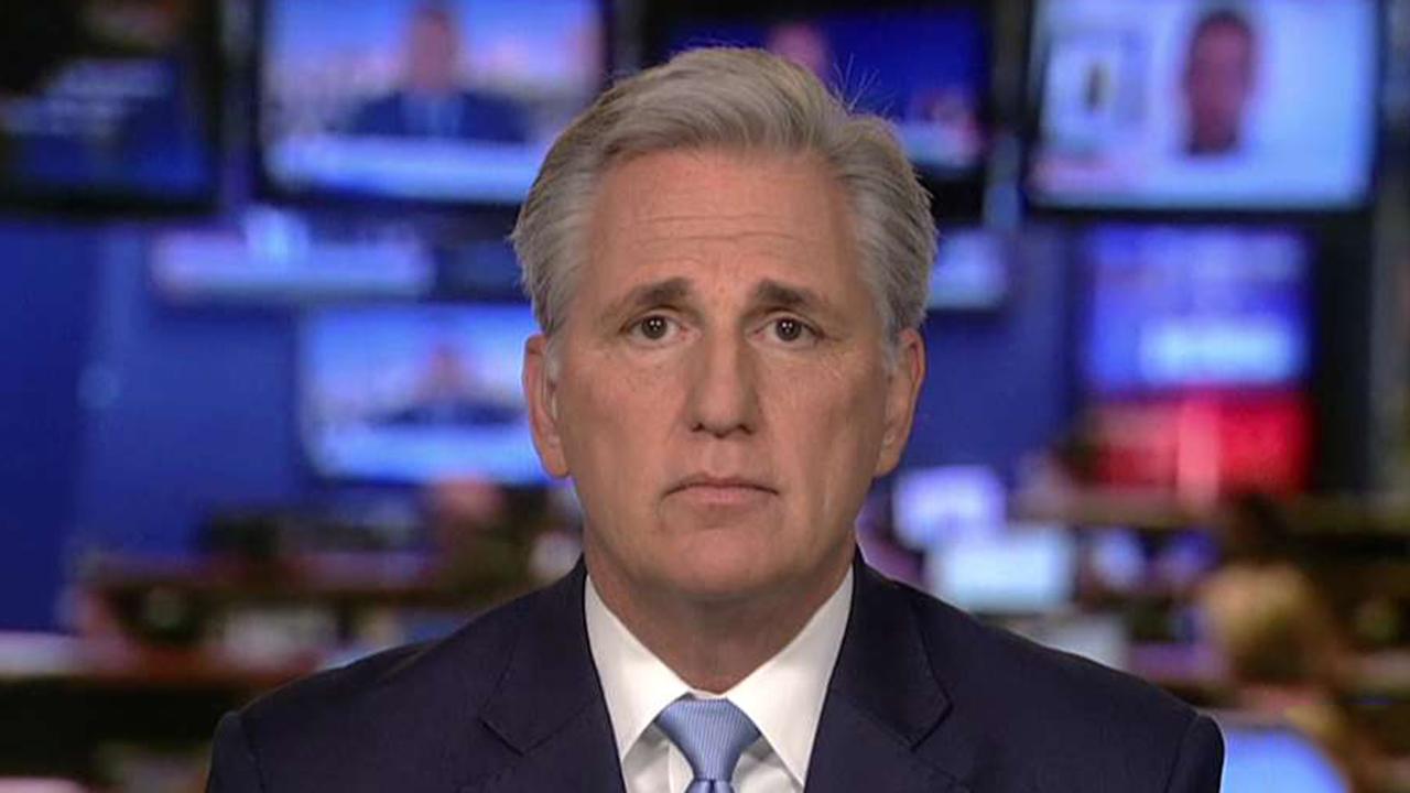 Kevin McCarthy says Joe Biden should pledge not to campaign during Senate impeachment trial