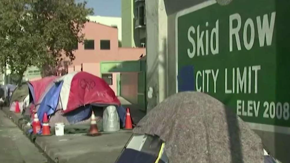The Ninth Circuit Court of Appeals allows the homeless to sleep in public spaces when shelters are full; Dan Springer reports from Seattle.
