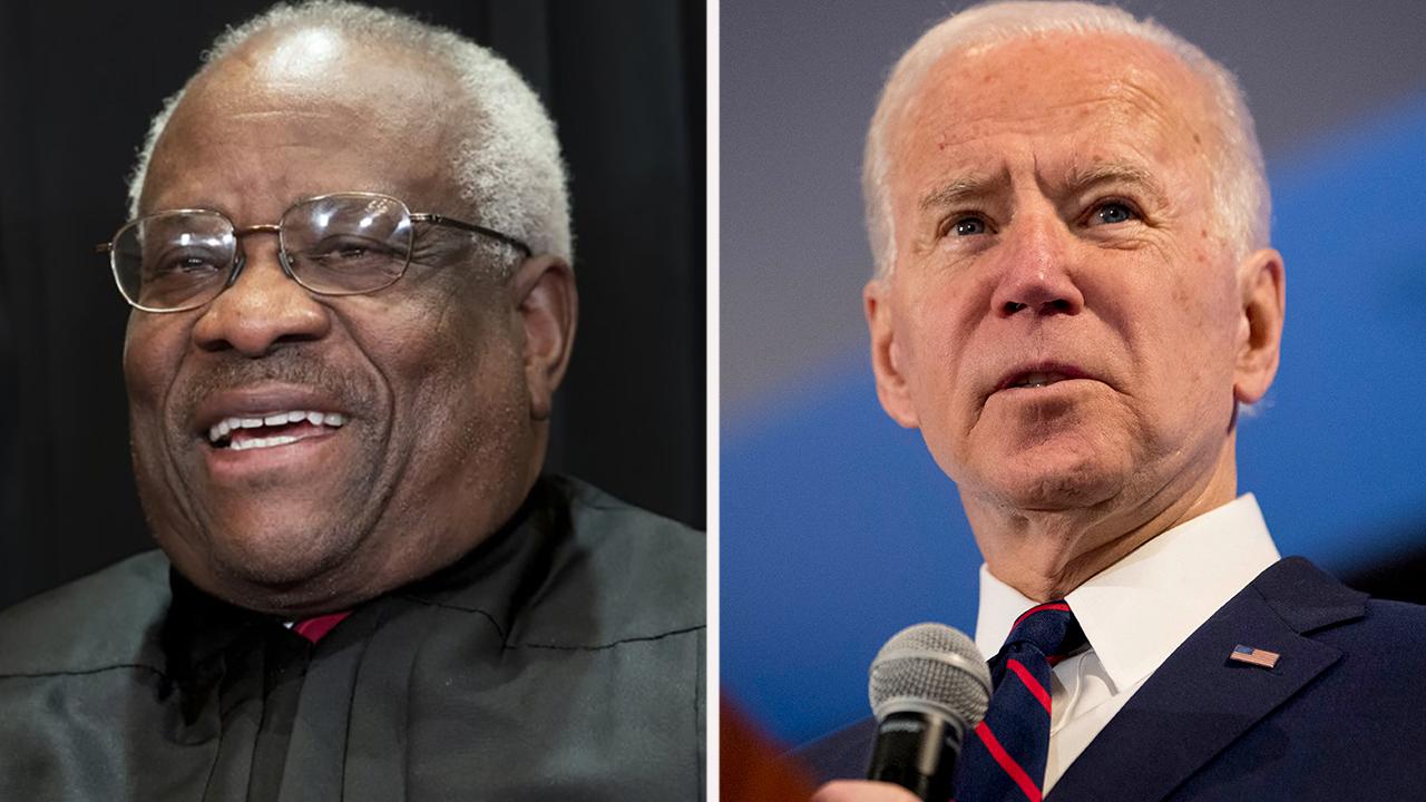 Justice Thomas criticizes Joe Biden in new documentary