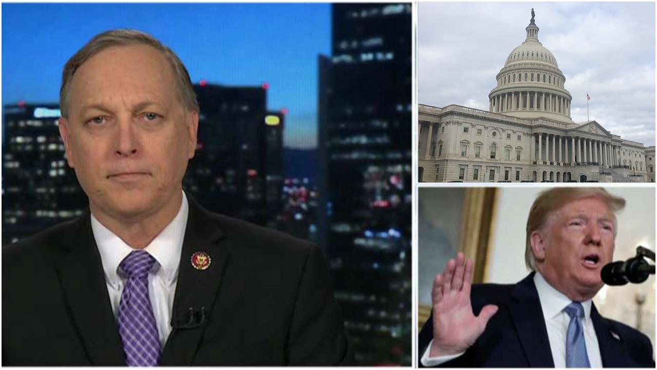 Rep. Andy Biggs says he can't imagine the Senate impeachment trial will include witnesses