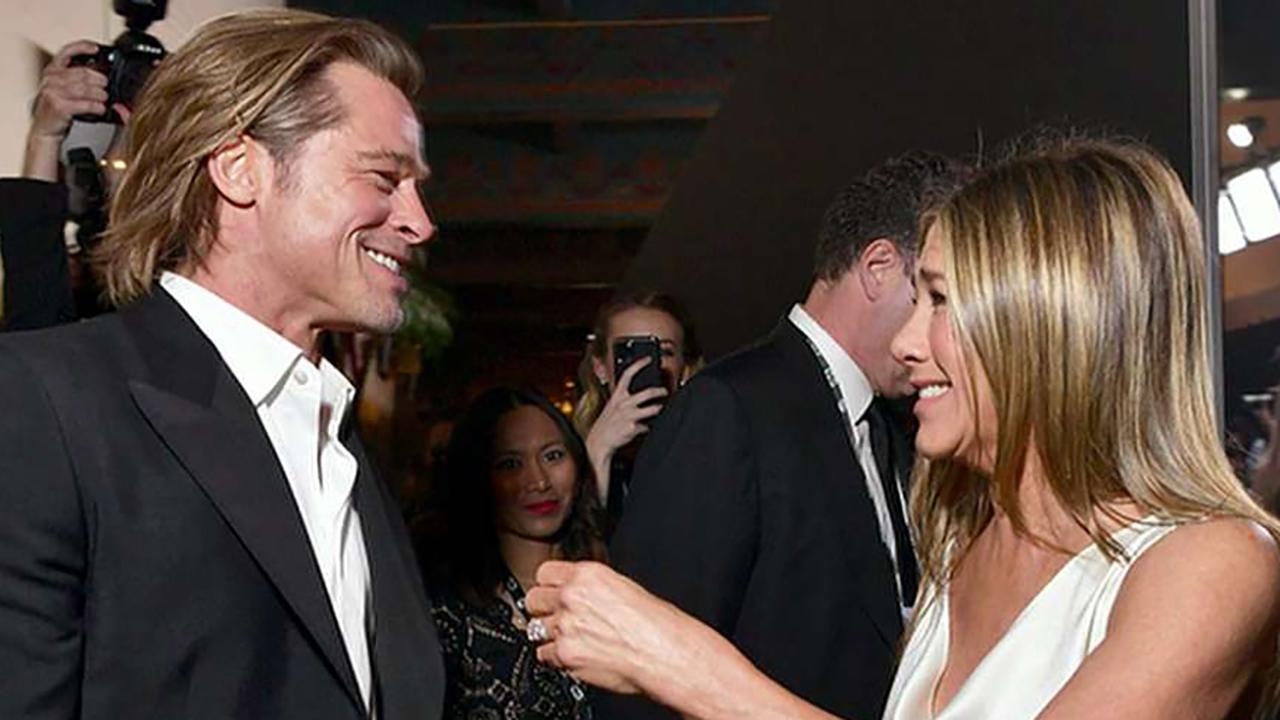 Brad Pitt, Jennifer Aniston reunite