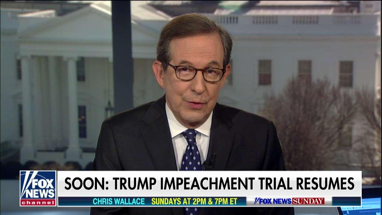 Why Chris Wallace expects a 'nasty' impeachment trial kickoff