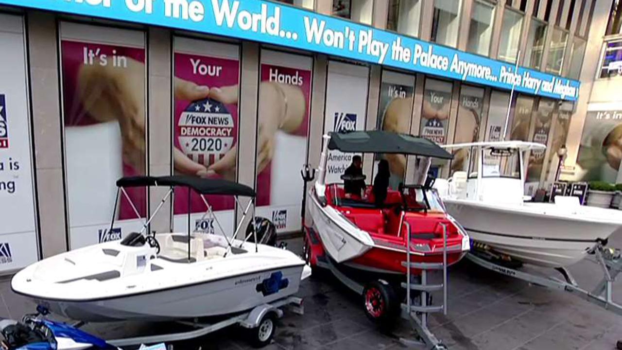 The New York Boat Show hits FOX Square