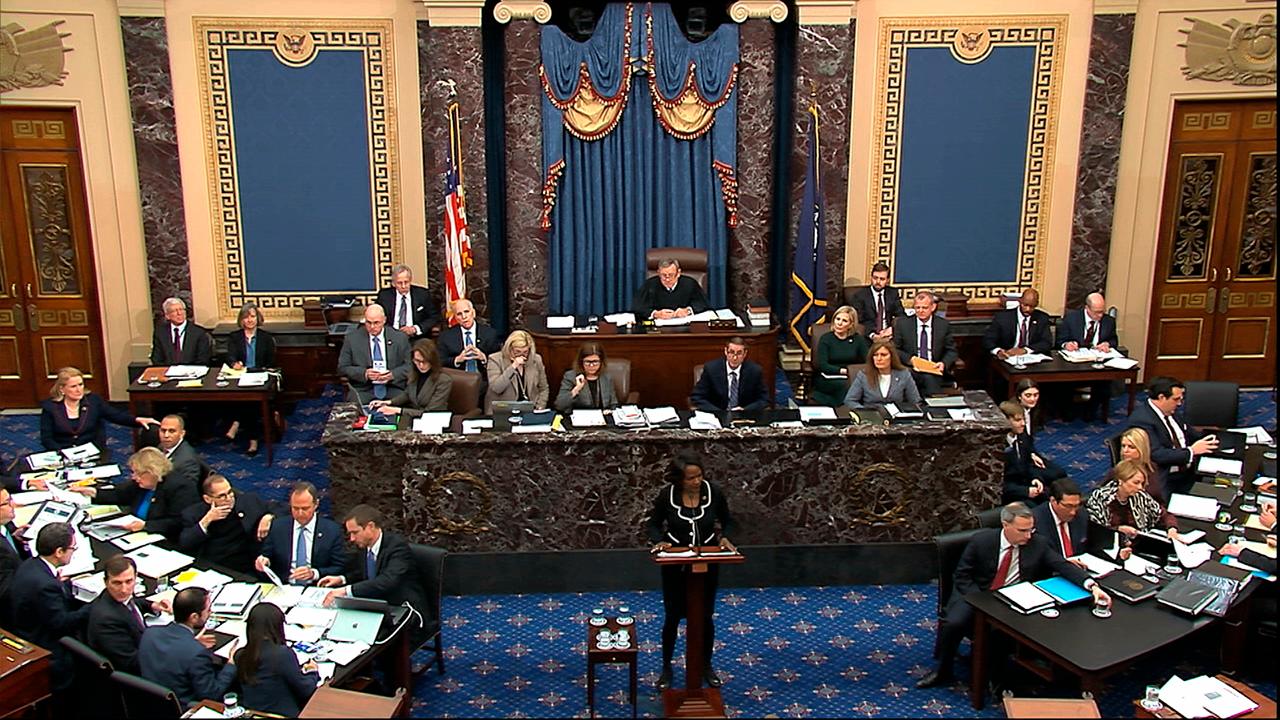 Senate debates rules, subpoenas during first day of impeachment trial
