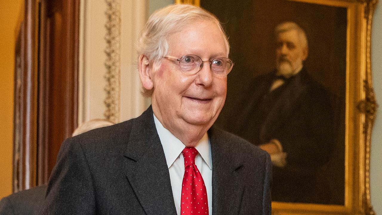Senate impeachment trial starts with bang as McConnell's rules are approved