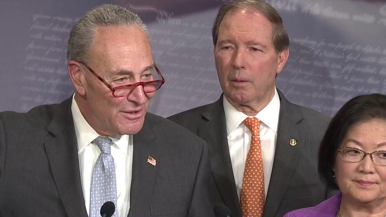 Schumer praises impeachment managers' opening arguments, urges Republicans to demand witnesses and documents
