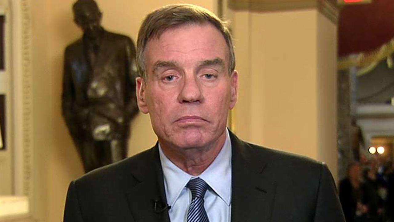 Sen. Mark Warner says he has not decided how he will vote on articles of impeachment against President Trump