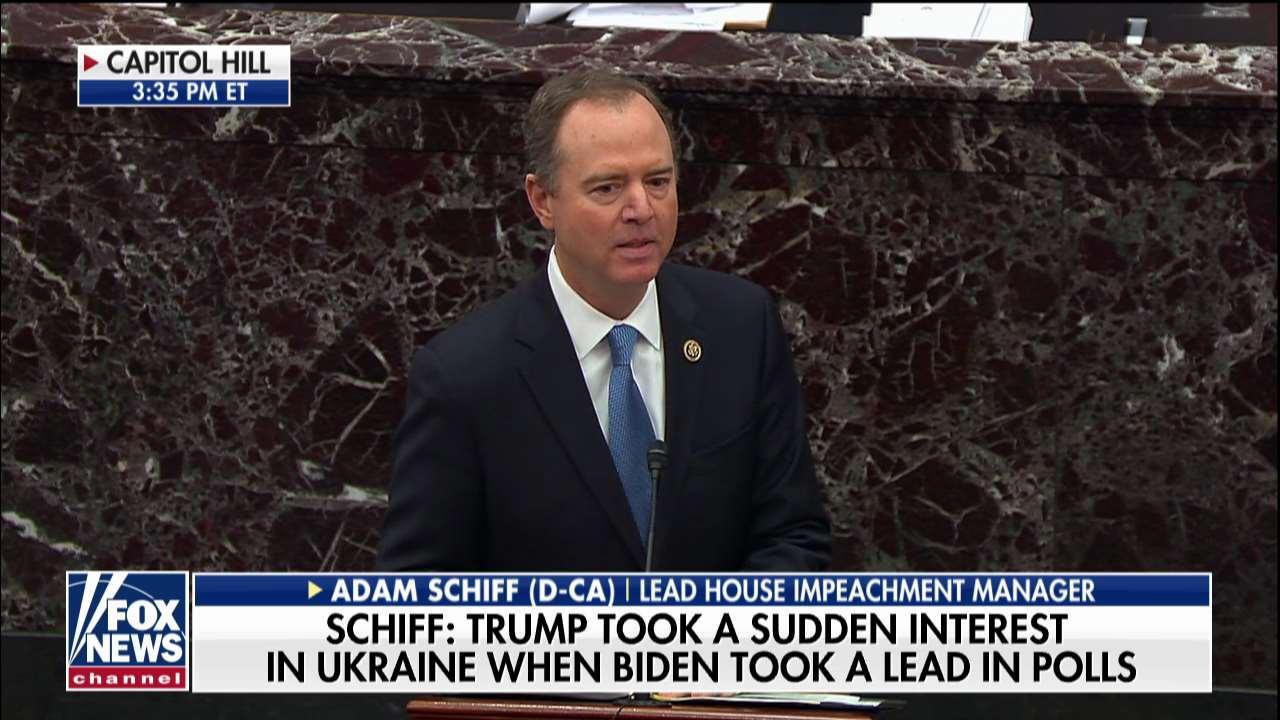 Schiff: Trump's actions toward Ukraine have 'made a religious man out of Vladimir Putin'