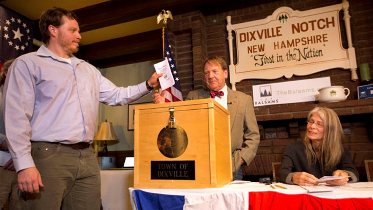 New Hampshire's midnight voting tradition at Dixville Notch is back on