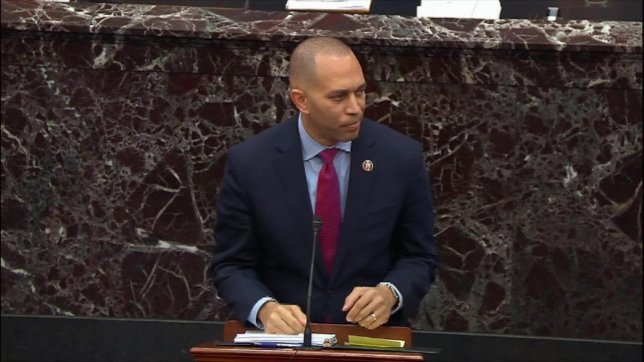 Rep. Jeffries jokingly suggests subpoenaing the Baseball Hall of Fame after Derek Jeter was not voted in unanimously