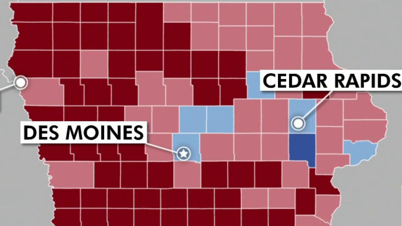 Moderate Democrats fighting for caucus votes in deep red western Iowa