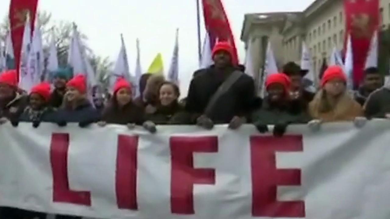 Security tight at March for Life rally ahead of President Trump's historic appearance