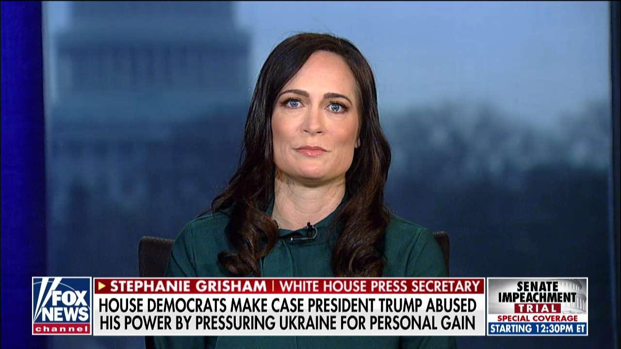 Stephanie Grisham calls out yet another Adam Schiff 'lie' about the president 