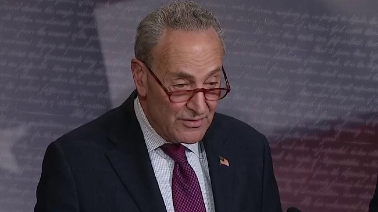 Chuck Schumer says President Trump's counsel have their work cut out for them