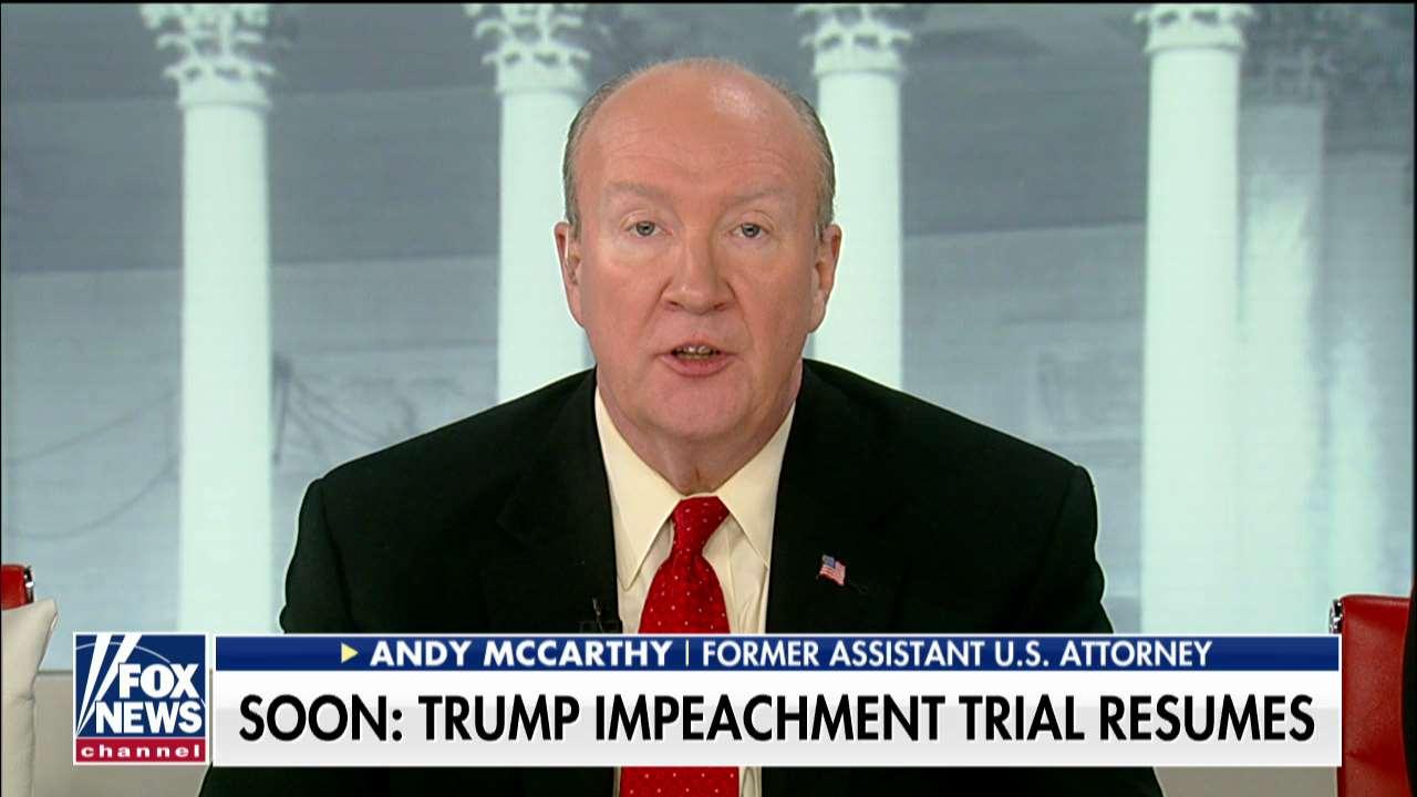 Andy McCarthy: Dems must prove an impeachable offense, not merely 'misconduct'