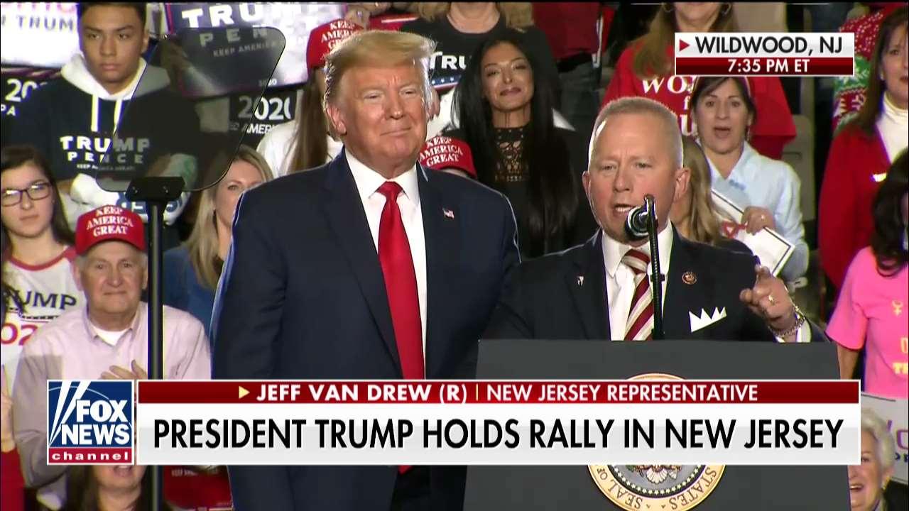 Trump touts Van Drew impeachment rebuke at New Jersey rally - ABC News