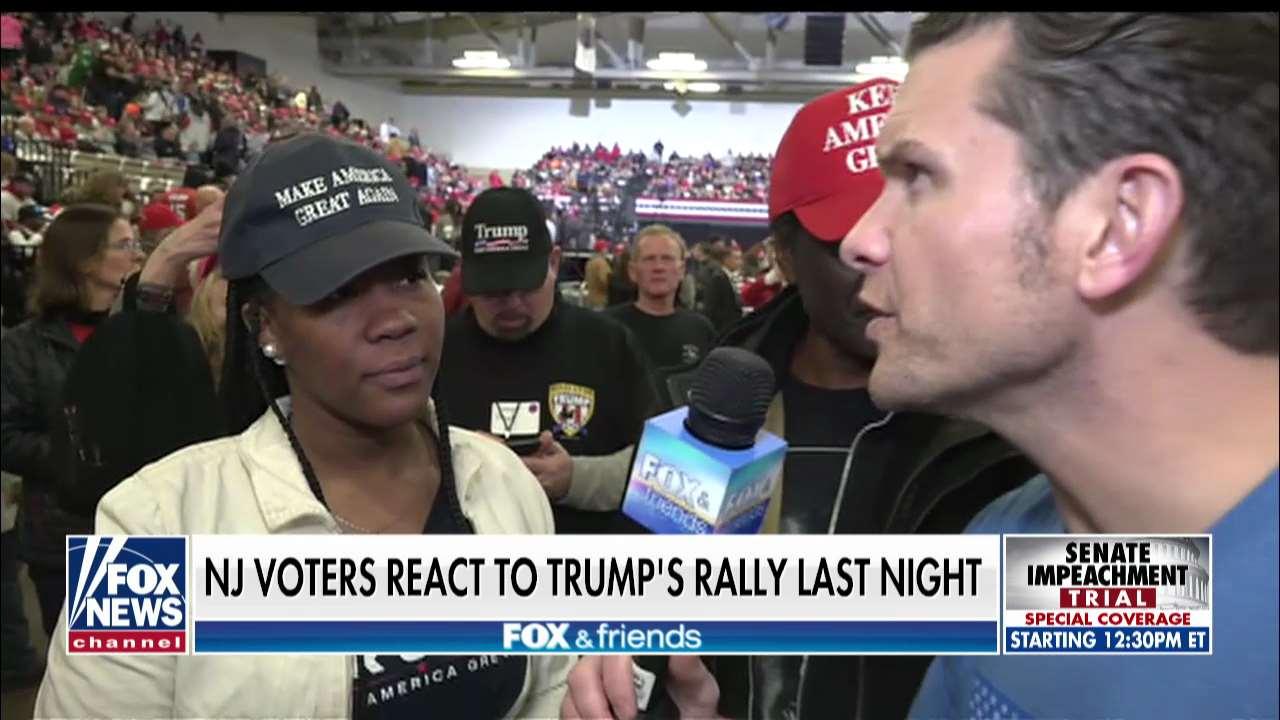 Why New Jersey voters turned out for President Trump's rally 