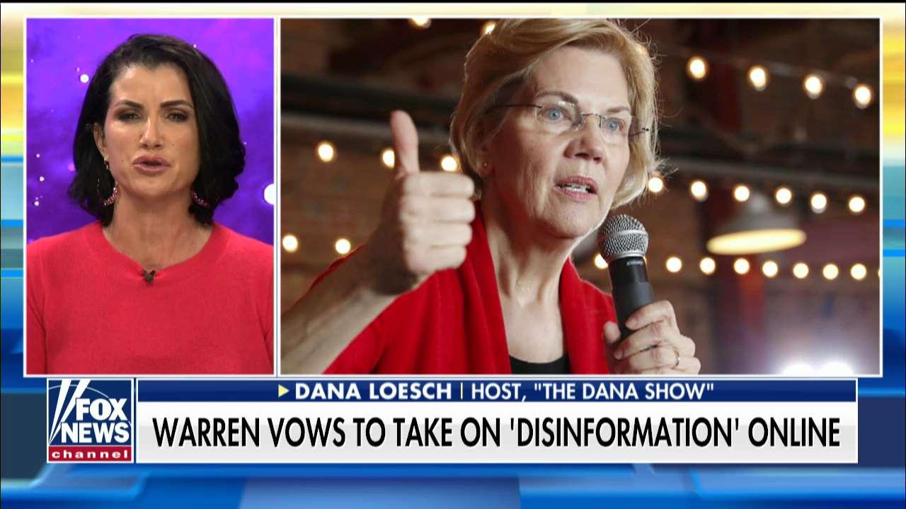 Dana Loesch discusses Elizabeth Warren's 'disinformation' vow 