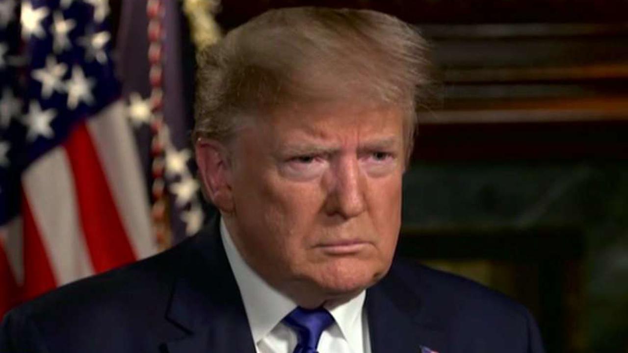 President Trump discusses Senate impeachment trial, Trump administration's accomplishments, State of the Union plans and Democratic presidential contenders with Sean Hannity.