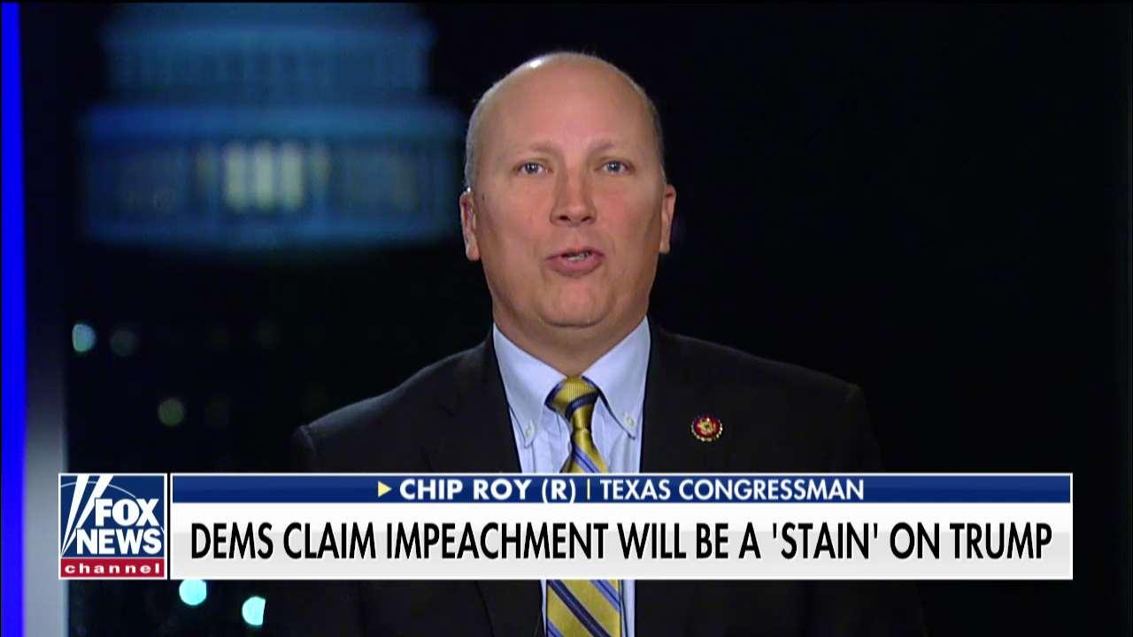 Rep. Chip Roy: The real asterisk on impeachment is over the Democratic Party